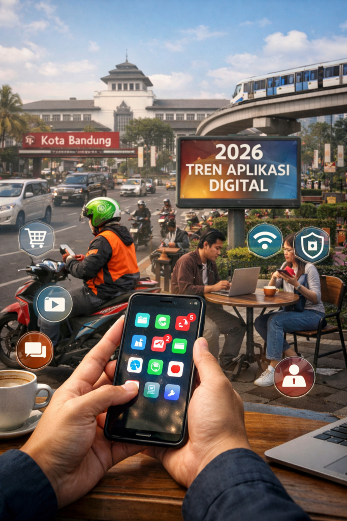 Aplikasi Digital Makin Dominan di Indonesia, Pengguna di Bandung Beralih ke Platform Serba Instan
