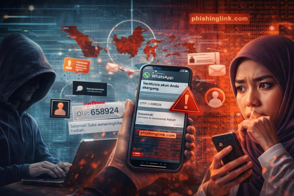 Berita cyber crime: Waspada! Modus Penipuan Digital Baru Menyasar Pengguna WhatsApp